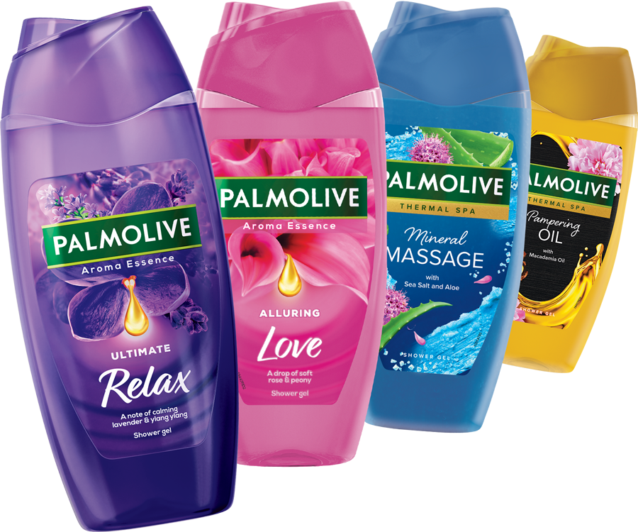 linia zeli pod prysznic Palmolive Aroma Essence